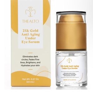 Thealto 24K gold anti aging under eye serum. NWT…Wrapped package